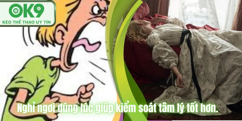 Tâm Lý Khi Cá Cược OK9 Giúp Chơi An Toàn Nghỉ ngơi đúng lúc giúp kiểm soát tâm lý tốt hơn.
