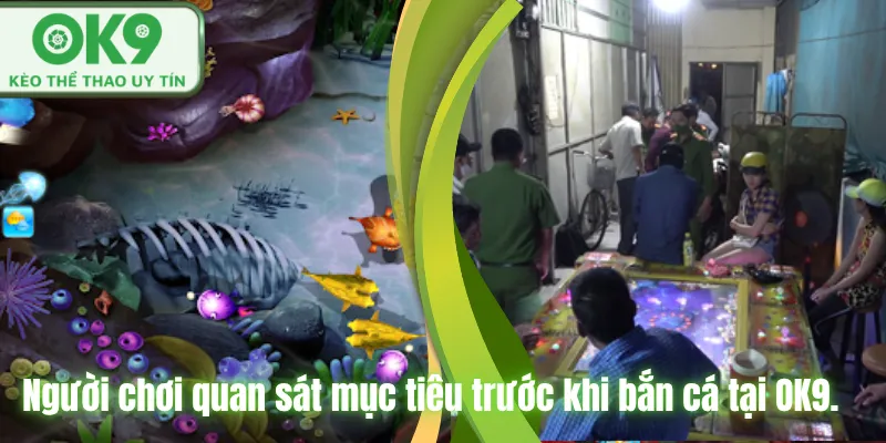 Mẹo Bắn Cá Thắng Lớn Tại OK9 Cho Người Mới Người chơi quan sát mục tiêu trước khi bắn cá tại OK9.