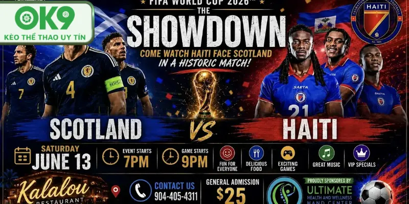 Nhận Định Haiti vs Scotland Trận Đấu Của Dàn Sao NHA 14/6/2026 Haiti vs Scotland